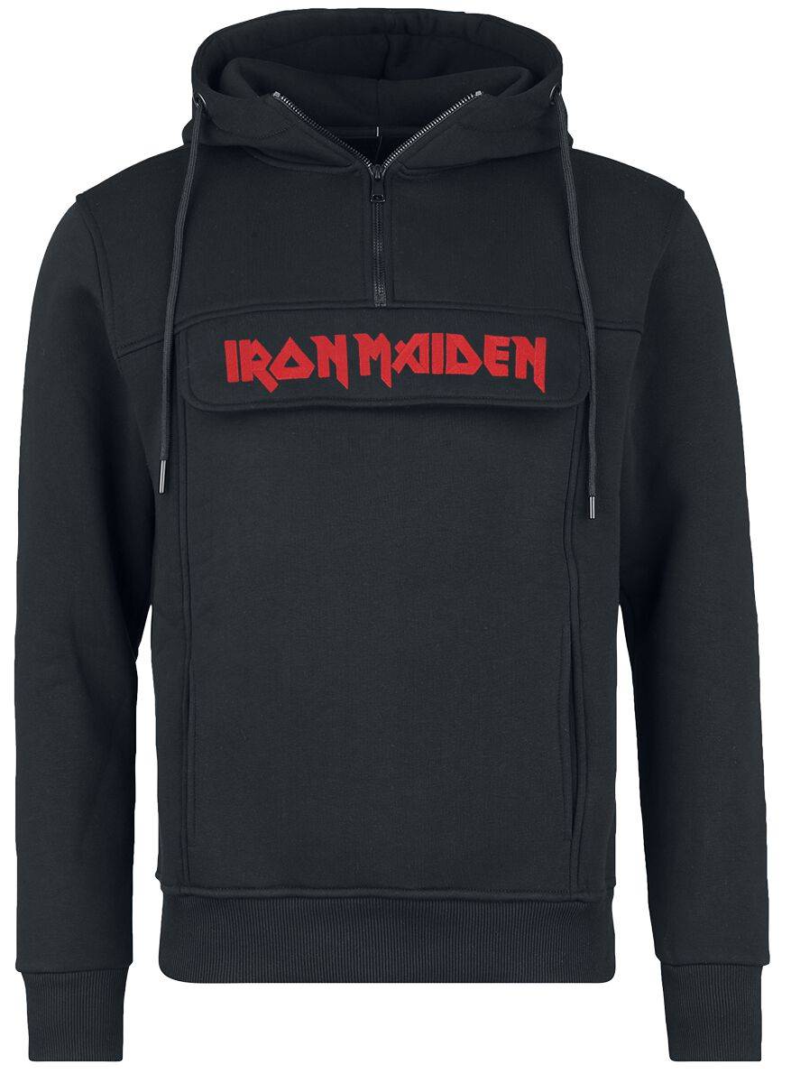 EMP "Logo" Kapuzenpullover schwarz von Iron Maiden