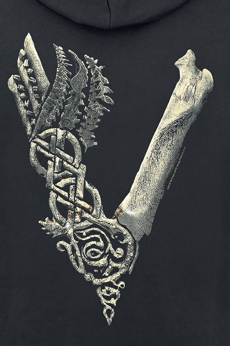 EMP "Logo" Kapuzenpullover Schwarz Von Vikings