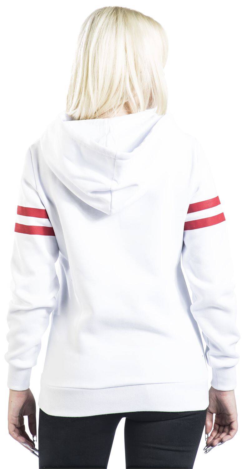 EMP "Logo" Kapuzenpullover Weiß Von Marvel