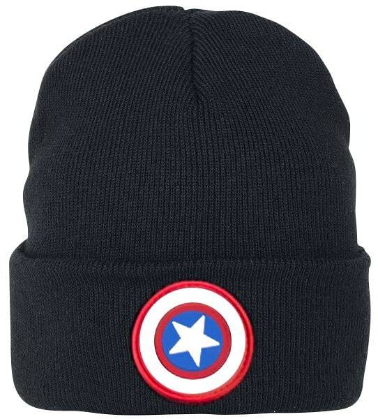 EMP "Logo" Mütze schwarz von Captain America