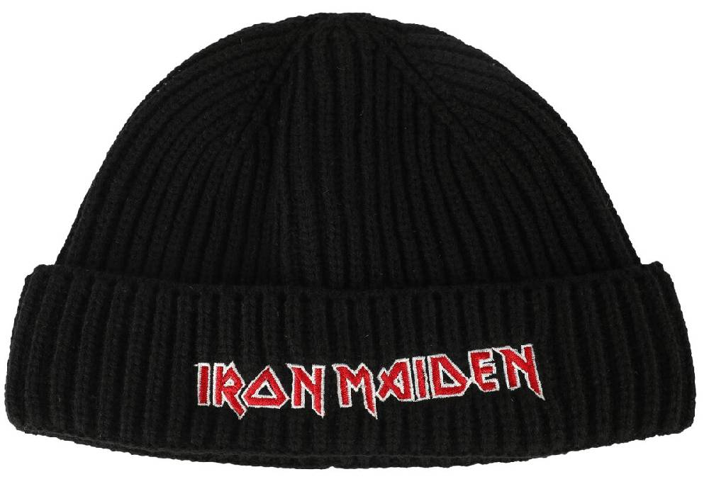 EMP "Logo" Mütze schwarz von Iron Maiden