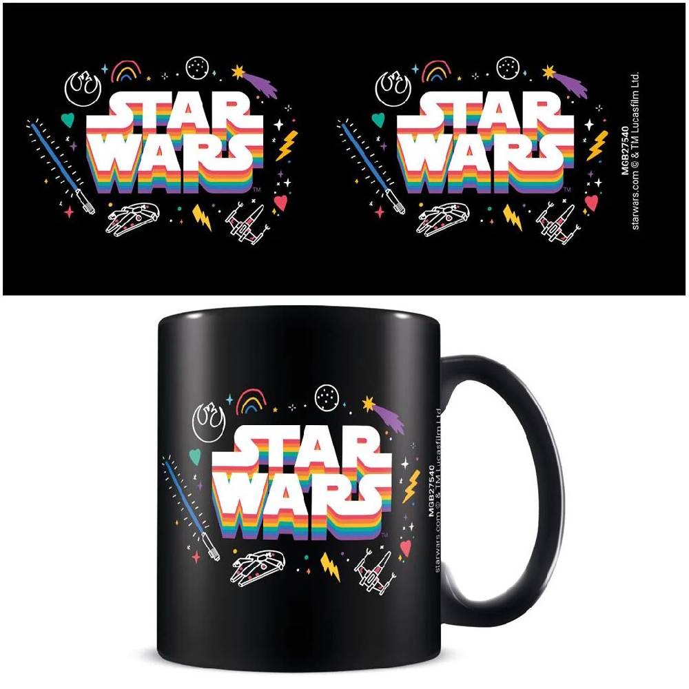 EMP "Logo - Pride" Tasse schwarz von Star Wars EMP "Logo - Pride" Tasse schwarz von Star Wars