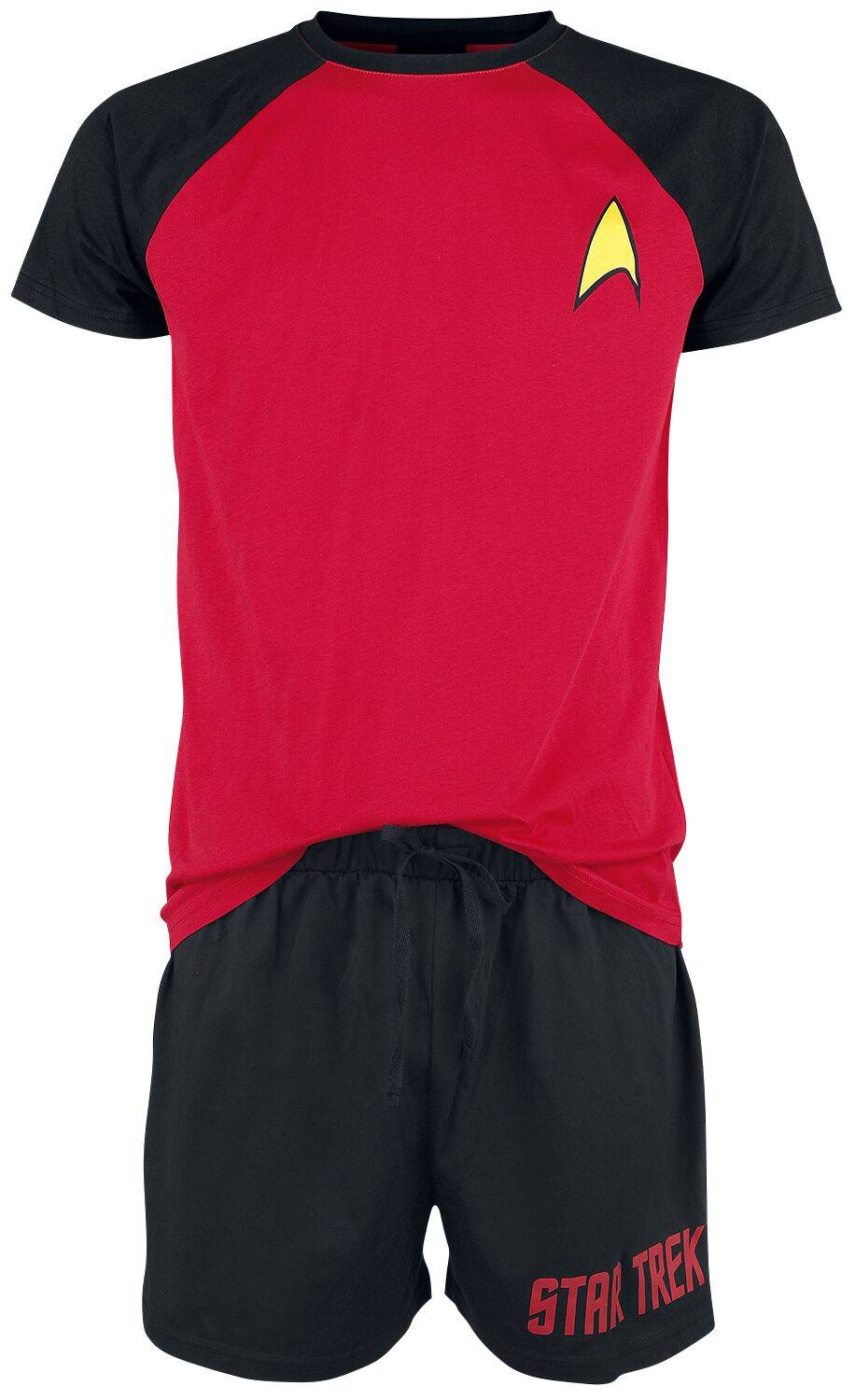 EMP "Logo" Schlafanzug schwarz/rot von Star Trek