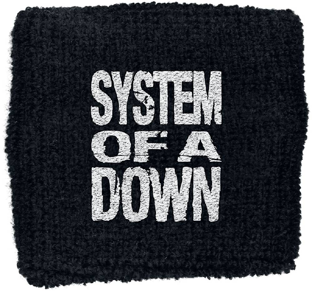 EMP "Logo" Schweißband schwarz von System Of A Down