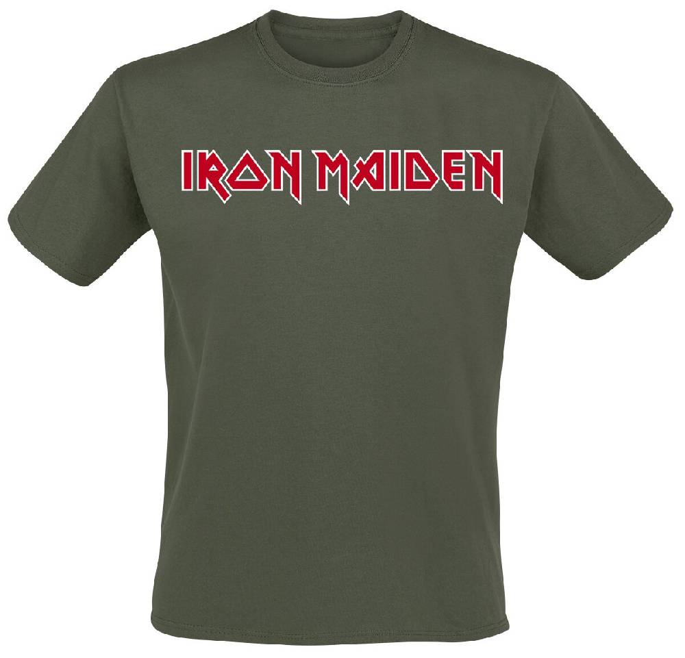 EMP "Logo" T-Shirt khaki von Iron Maiden