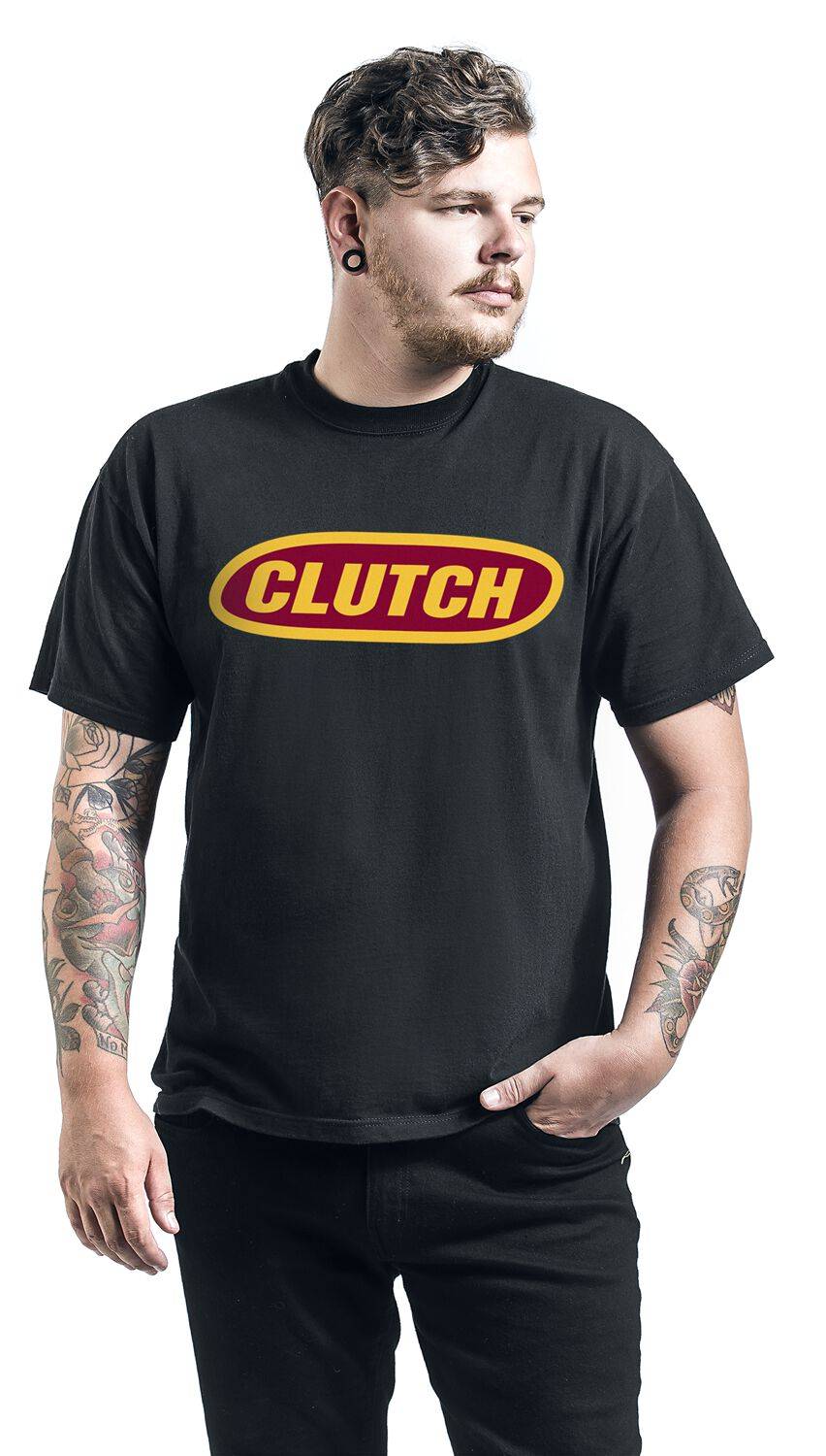 EMP "Logo" T-Shirt Schwarz Von Clutch