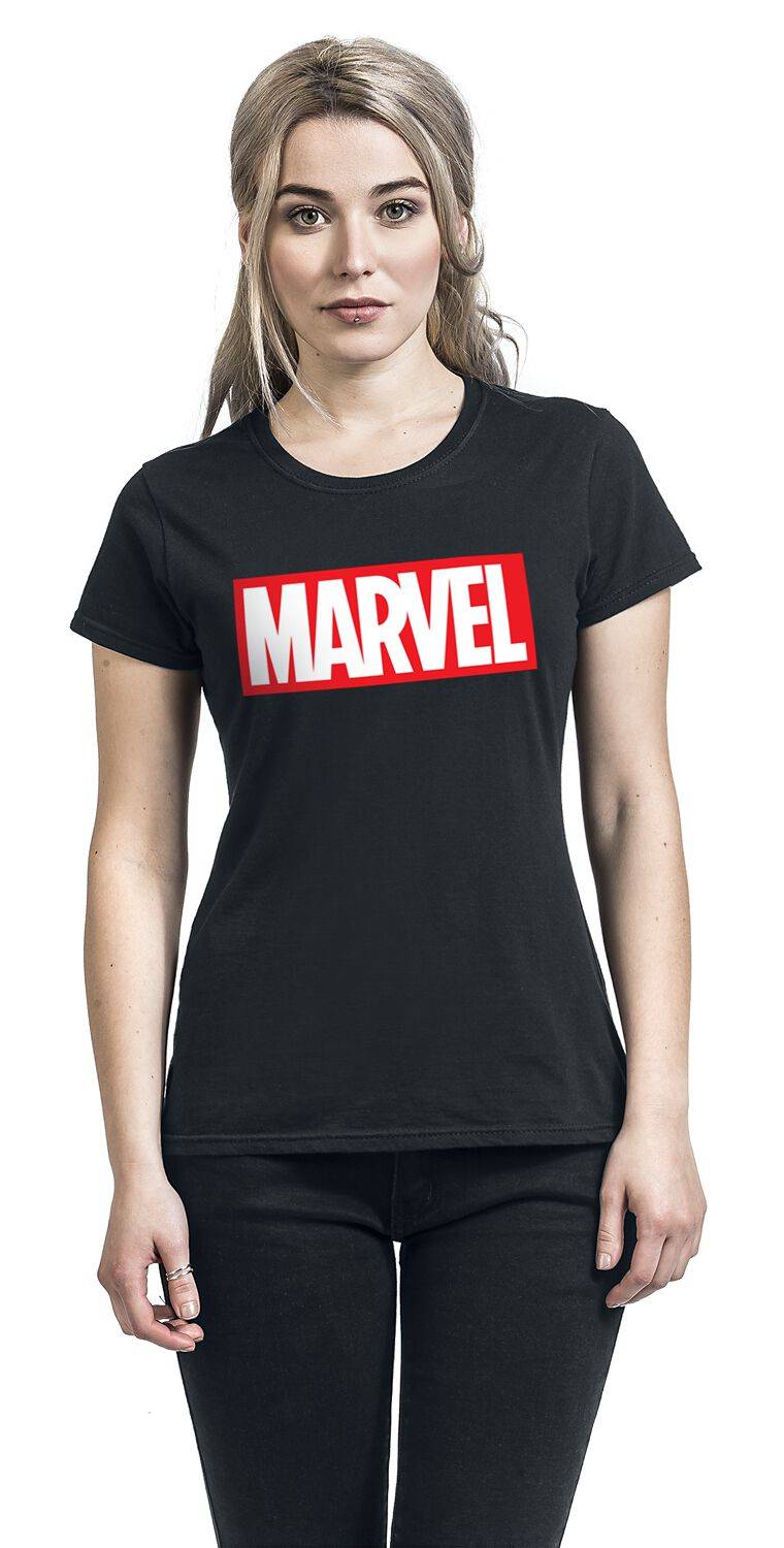 EMP "Logo" T-Shirt Schwarz Von Marvel