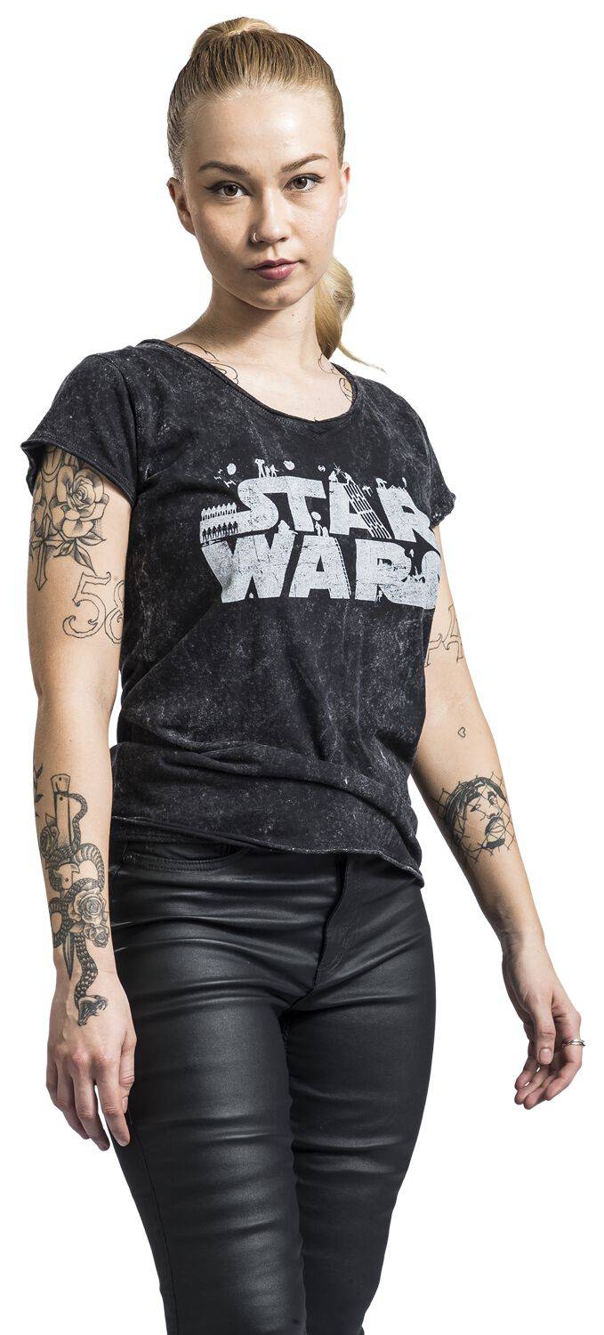 EMP "Logo" T-Shirt Schwarz Von Star Wars
