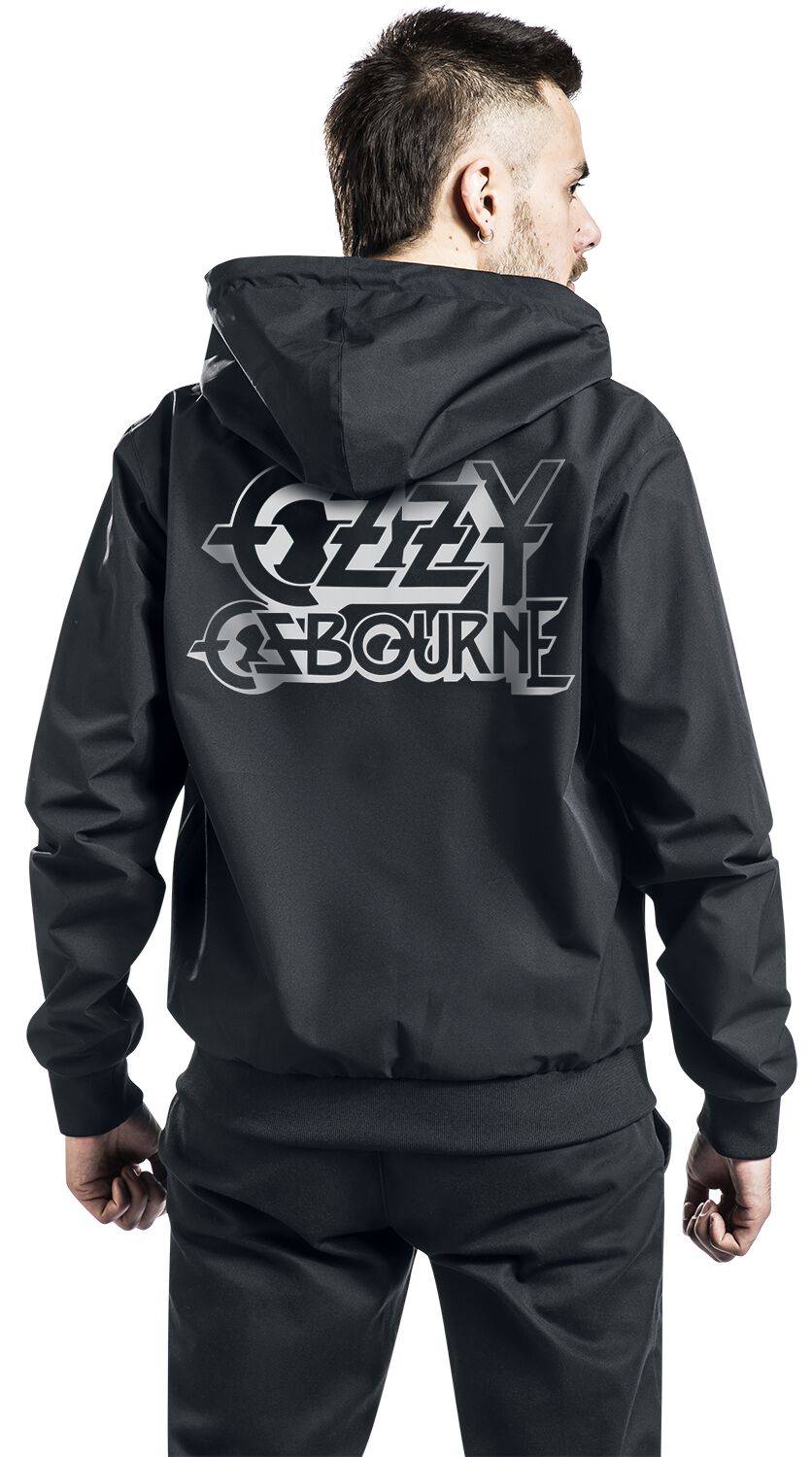EMP "Logo" Windbreaker Schwarz Von Ozzy Osbourne