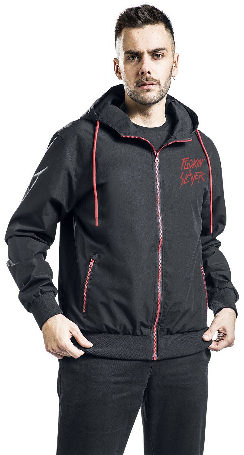 EMP "Logo" Windbreaker Schwarz Von Slayer