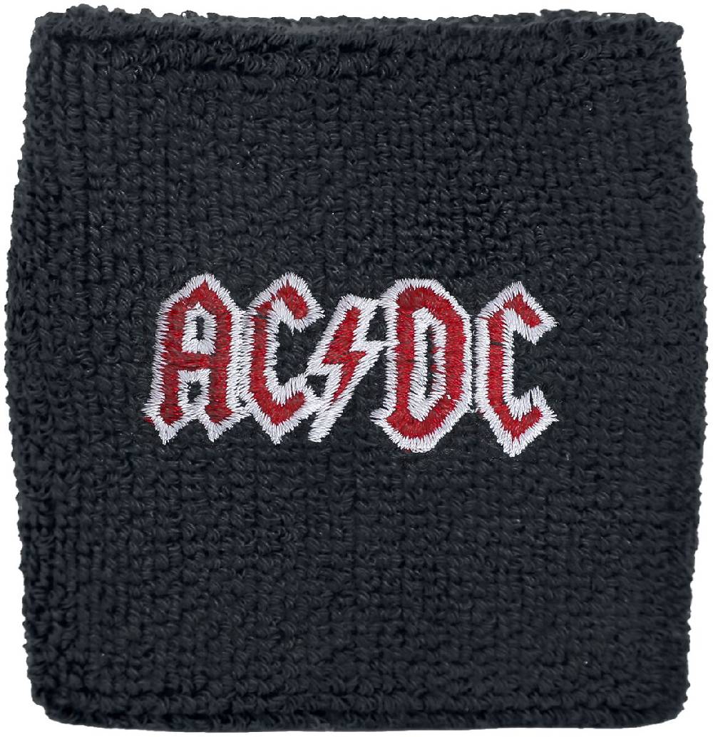 EMP "Logo - Wristband" Schweißband schwarz von AC/DC
