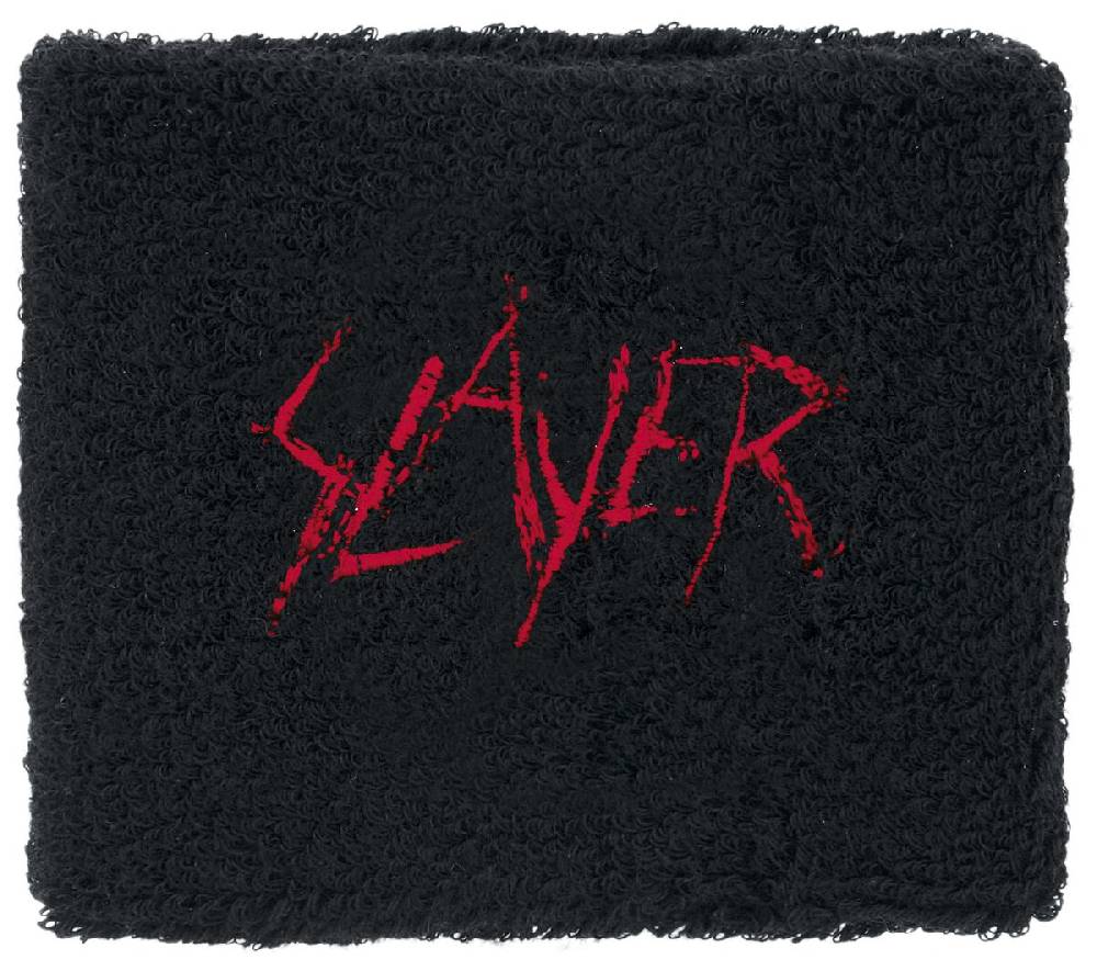 EMP "Logo - Wristband" Schweißband schwarz von Slayer