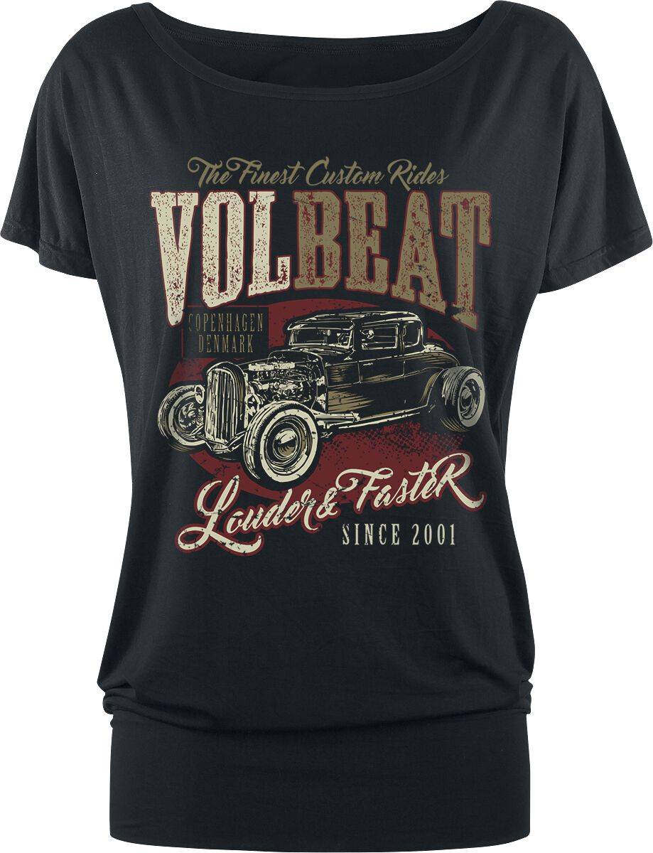 EMP "Louder And Faster" T-Shirt schwarz von Volbeat