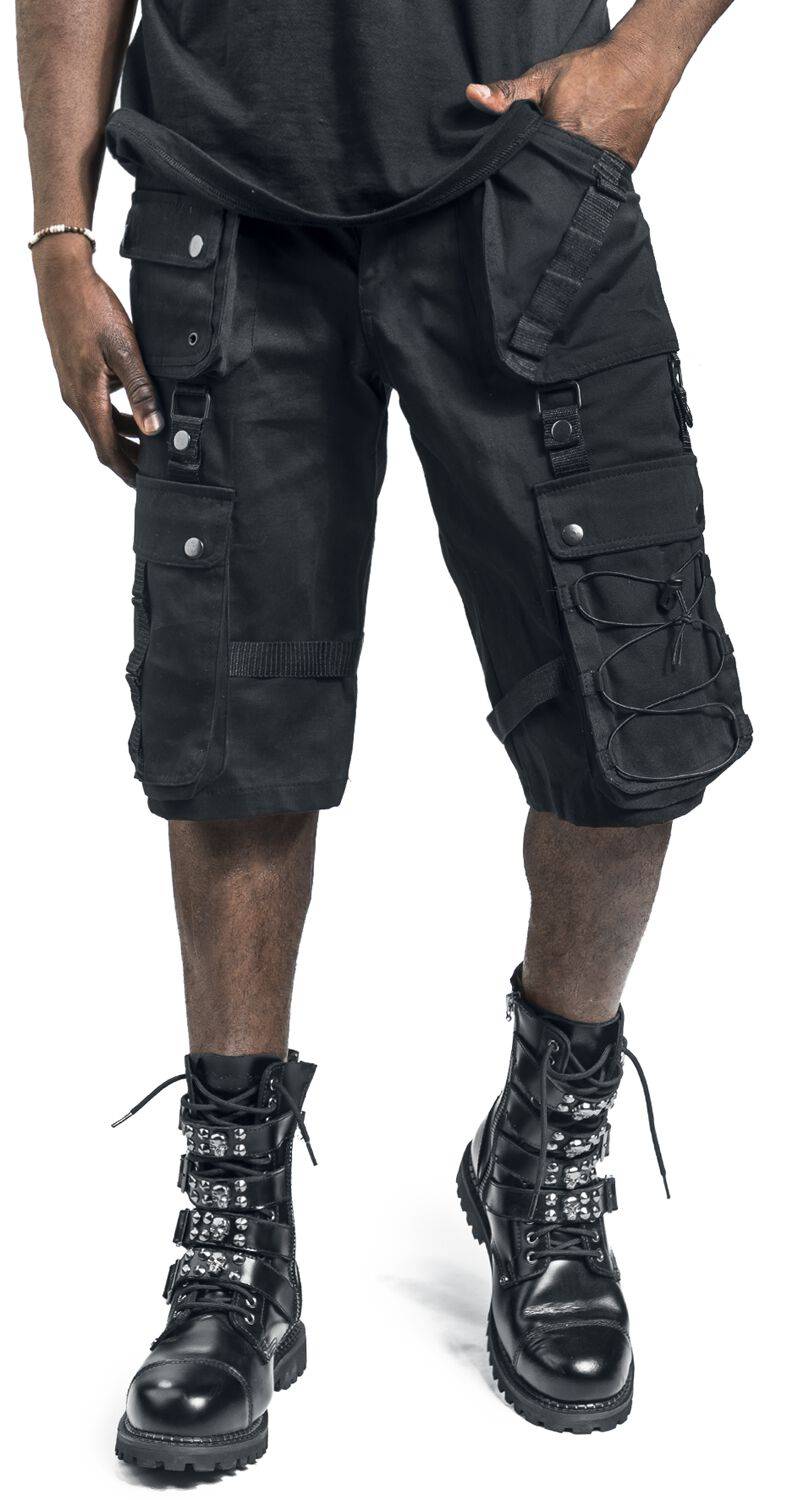 EMP "Lyall Shorts" Short Schwarz Von Vixxsin