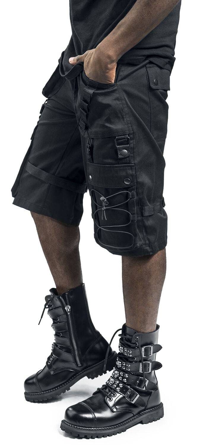 EMP "Lyall Shorts" Short Schwarz Von Vixxsin