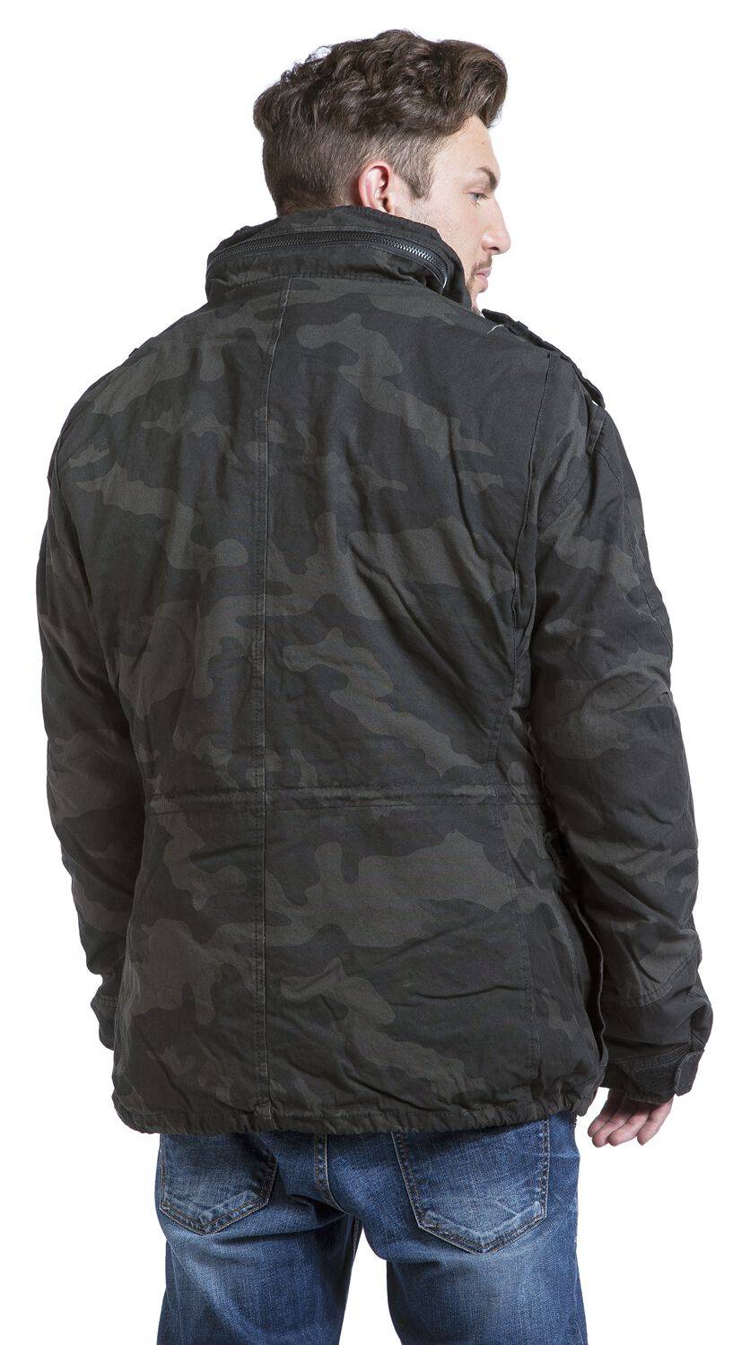 EMP "M65 Giant" Winterjacke Darkcamo Von Brandit