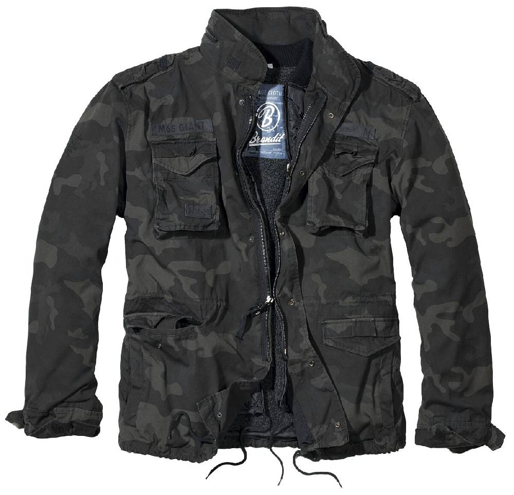 EMP "M65 Giant" Winterjacke darkcamo von Brandit