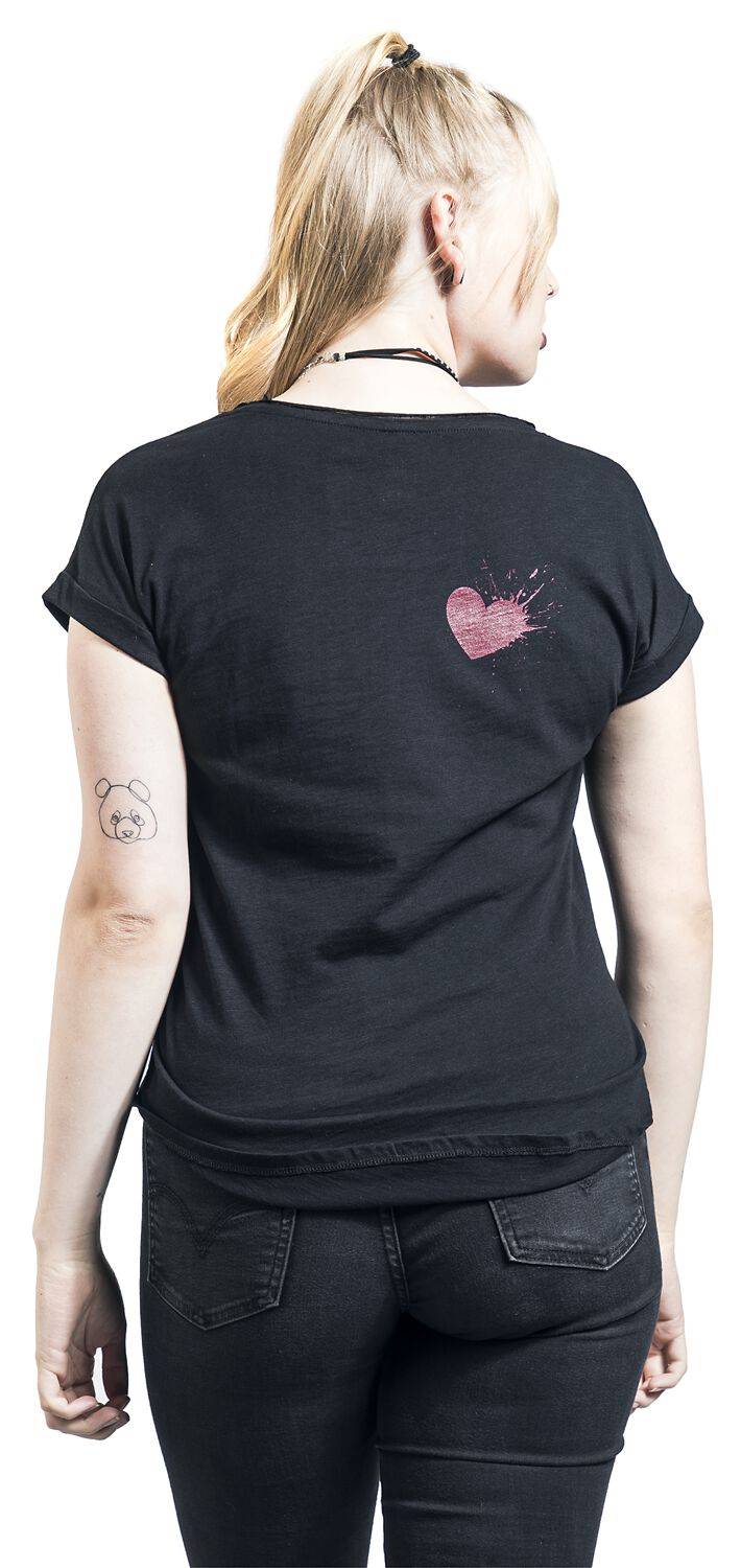 EMP "Mad Love" T-Shirt Schwarz Von Harley Quinn