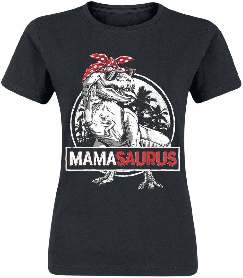 EMP "Mamasaurus" T-Shirt schwarz von Familie & Freunde