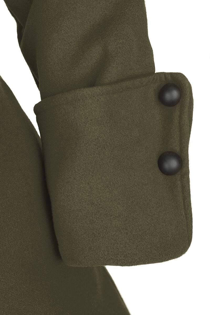 EMP Mantel Dunkelgrün Von Gothicana By EMP