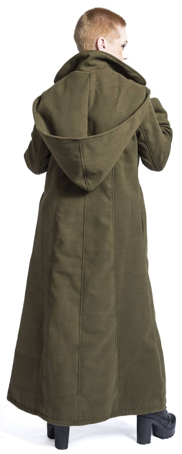 EMP Mantel Dunkelgrün Von Gothicana By EMP
