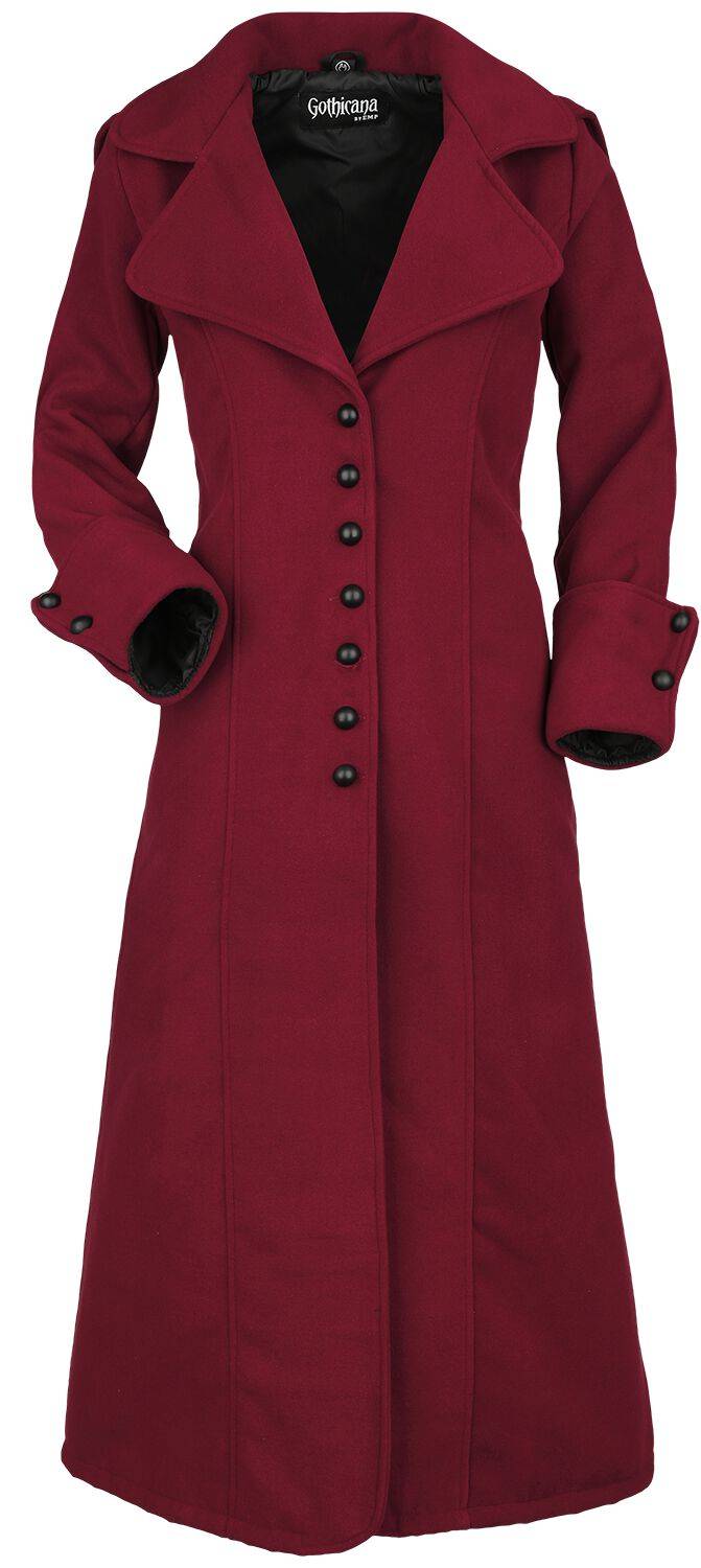 EMP Mantel rot von Gothicana by EMP