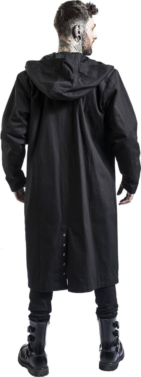 EMP Mantel Schwarz Von Gothicana By EMP