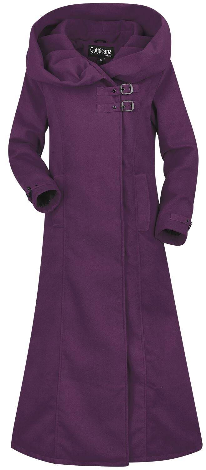 EMP Mantel violett von Gothicana by EMP