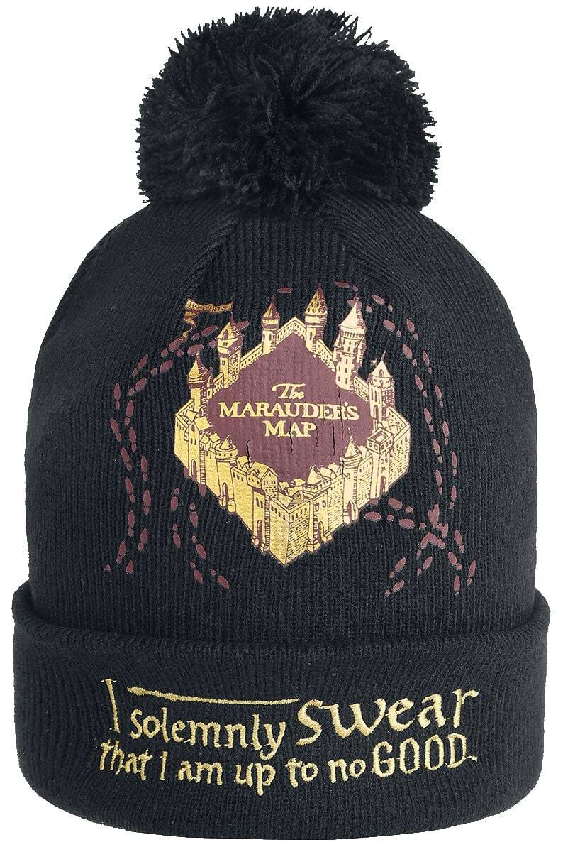 EMP "Marauder's Map" Mütze Schwarz Von Harry Potter