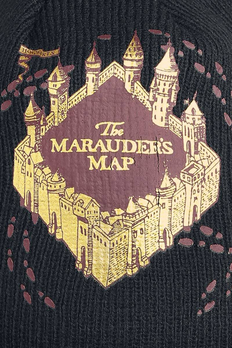 EMP "Marauder's Map" Mütze Schwarz Von Harry Potter