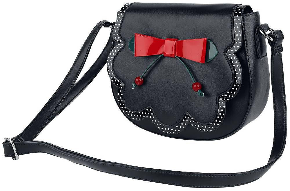 EMP "Marilou" Handtasche schwarz von Banned Retro