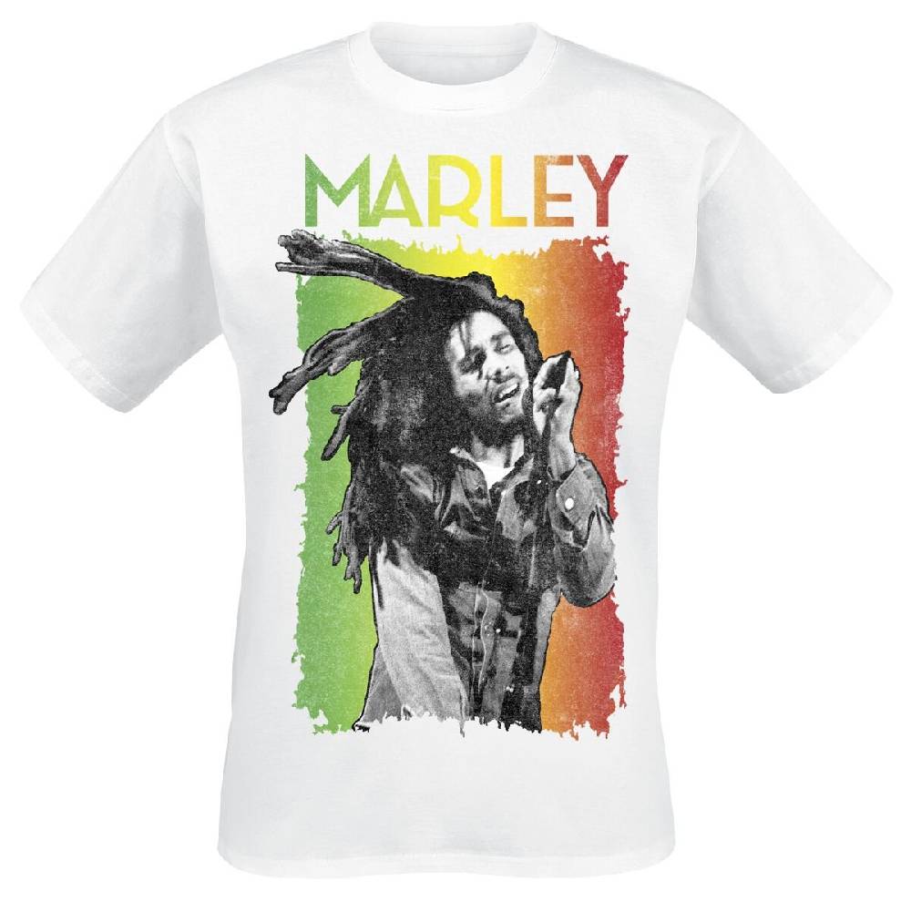 EMP "Marley Live" T-Shirt weiß von Bob Marley