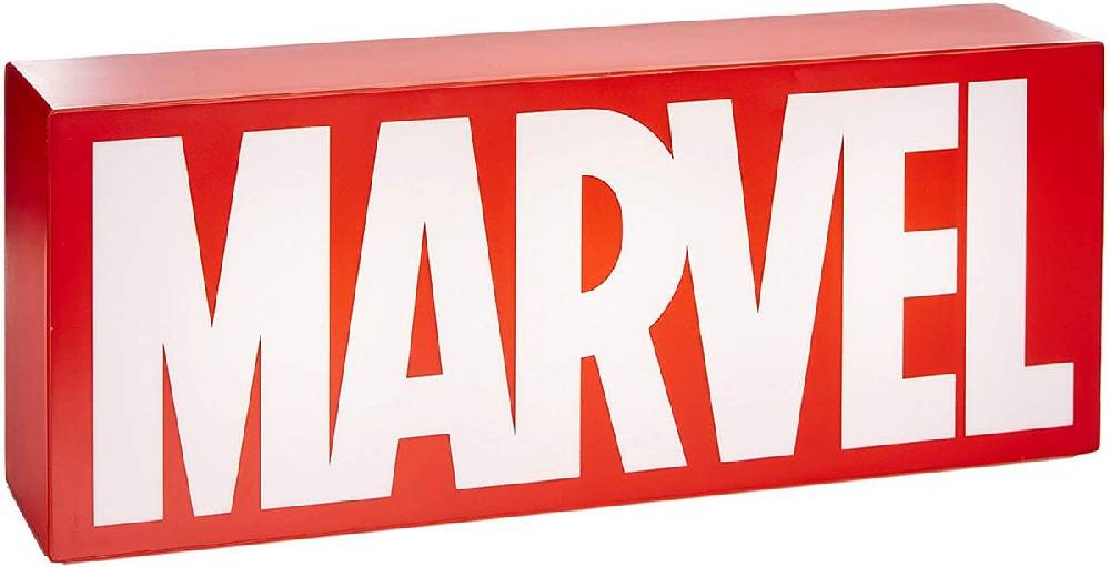 EMP "Marvel Logo" Lampe rot/weiß von Marvel