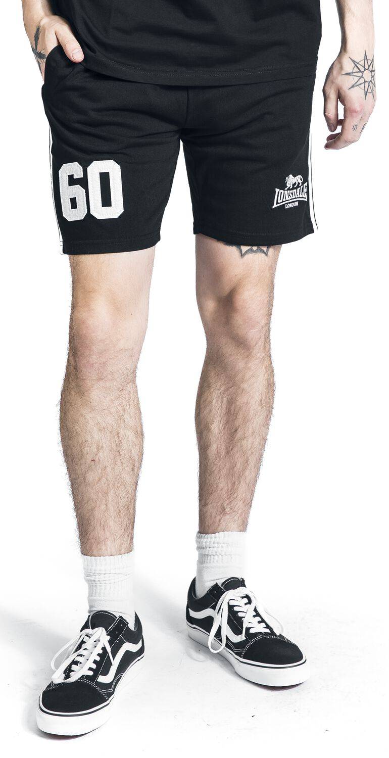 EMP "MARWICK" Short Schwarz Von Lonsdale London