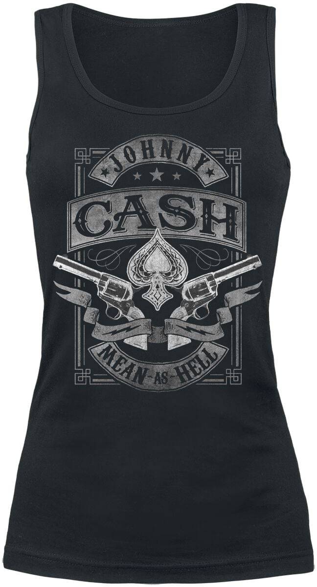 EMP "Mean As Hell" Top schwarz von Johnny Cash