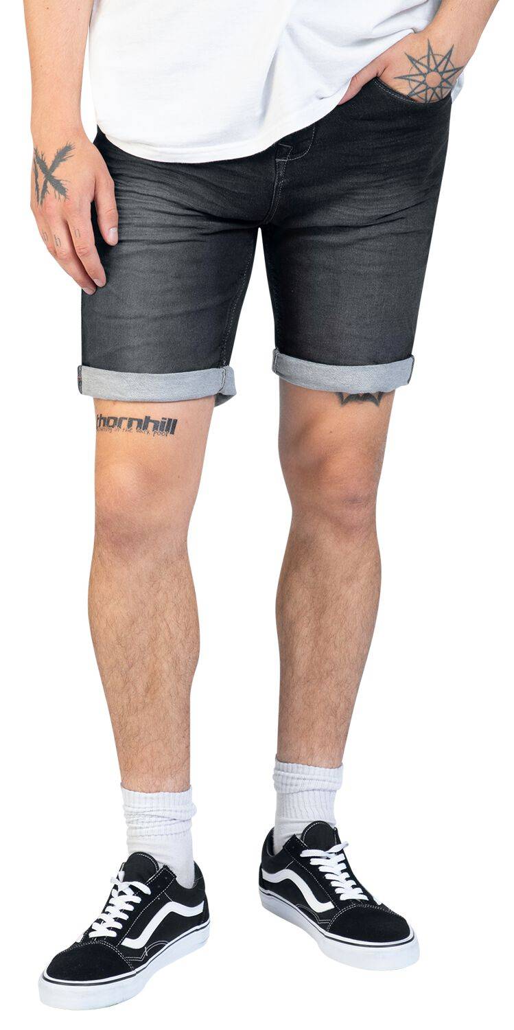 EMP "Mens Bermuda" Short Schwarz Von Sublevel Denim