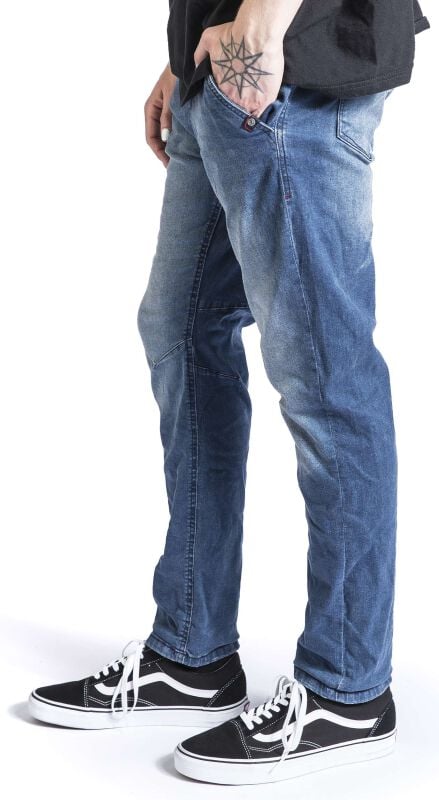 EMP "Mens Pull On Trousers" Jeans Blau Von Sublevel