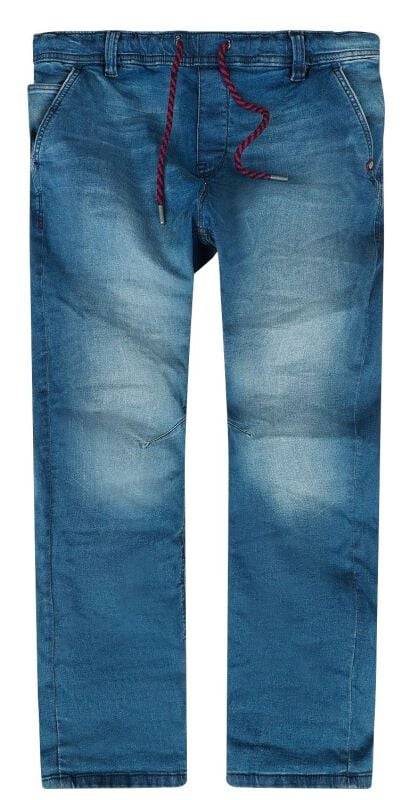 EMP "Mens Pull On Trousers" Jeans blau von Sublevel