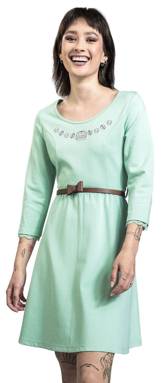 EMP "Meowcaron" Kurzes Kleid Mint Von Pusheen
