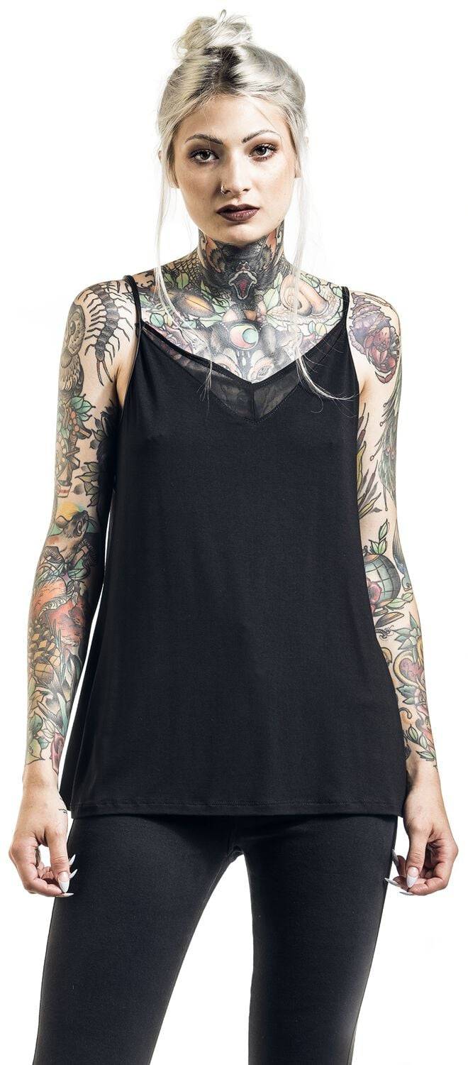 EMP "Merce" Top Schwarz Von Outer Vision