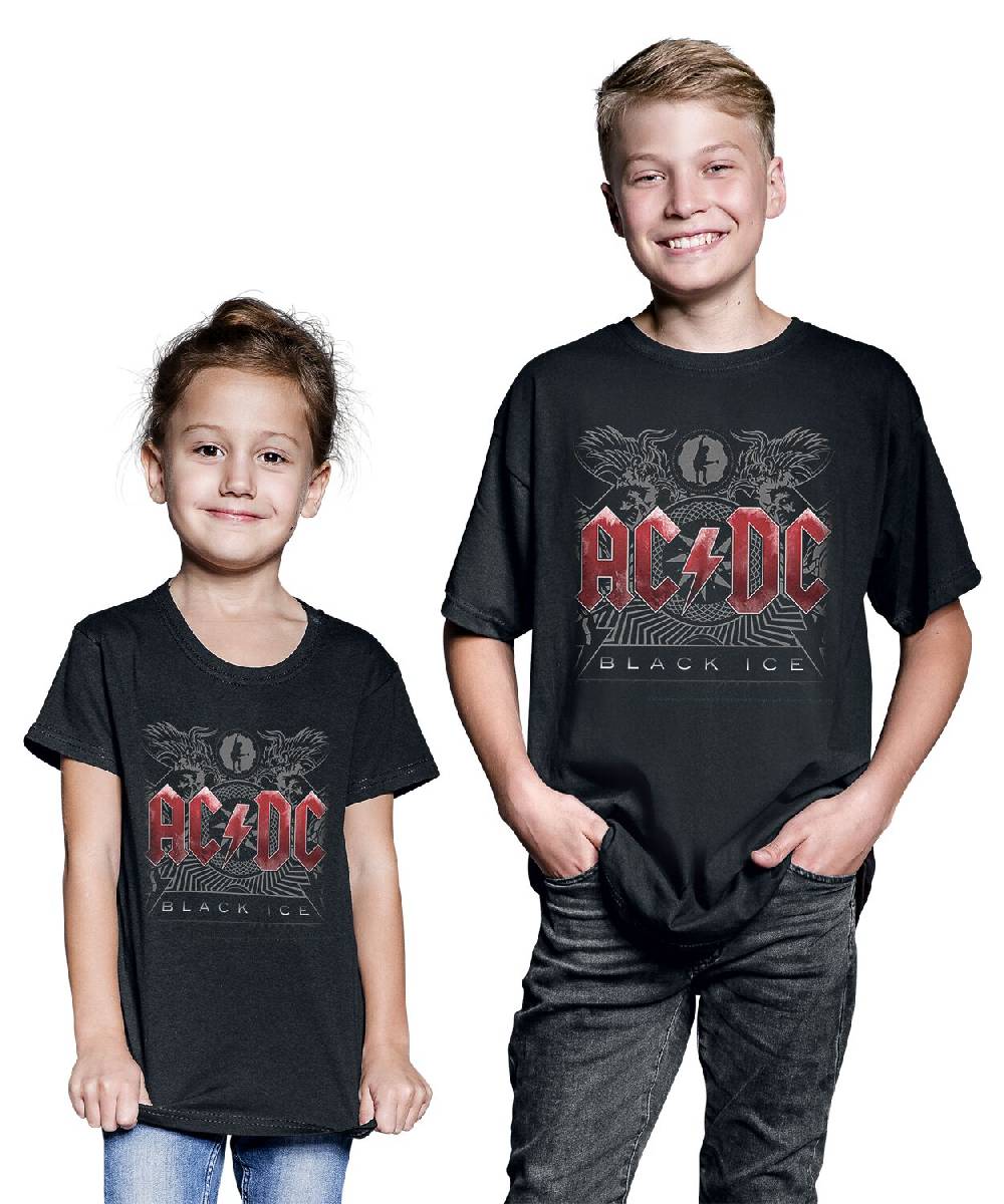 EMP "Metal-Kids - Black Ice" T-Shirt Schwarz Von AC/DC