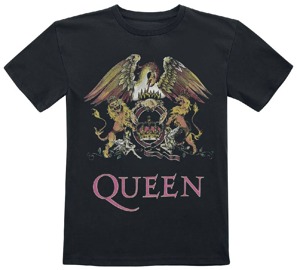EMP "Metal-Kids - Crest" T-Shirt schwarz von Queen