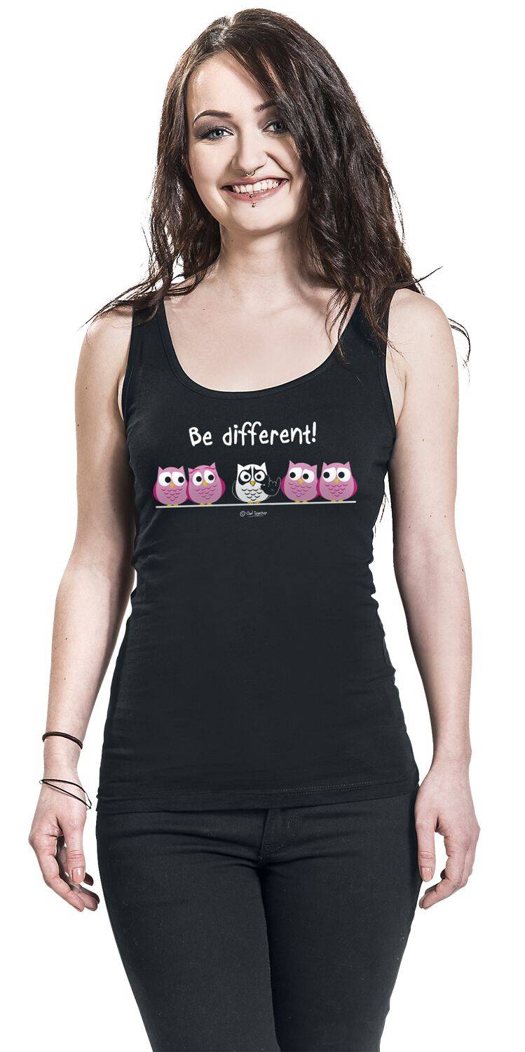 EMP "Metal" Top Schwarz Von Be Different!