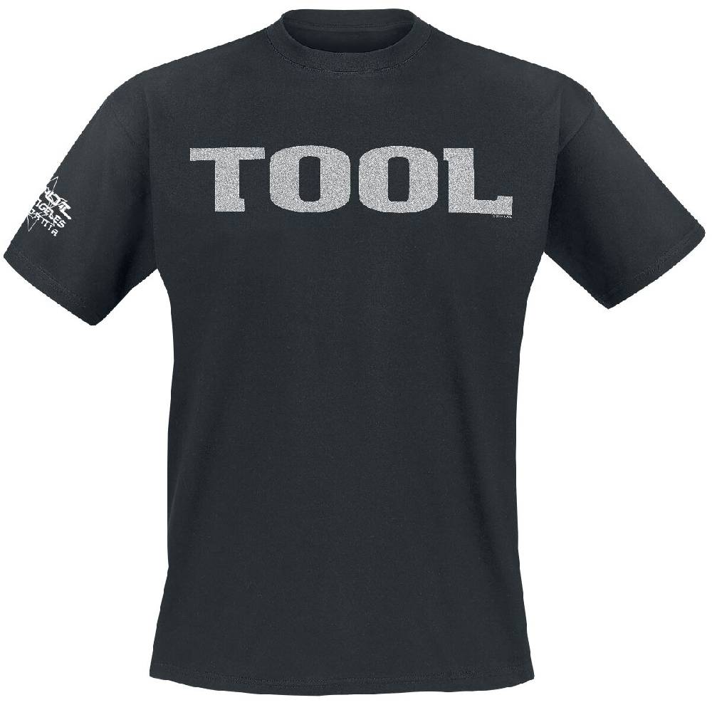 EMP "Metallic silver Logo" T-Shirt schwarz von Tool