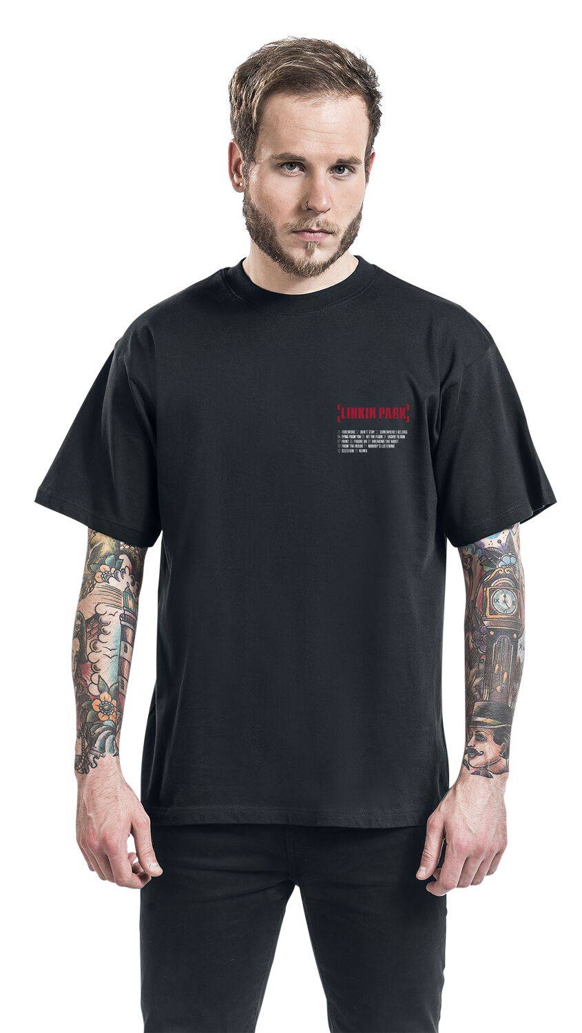 EMP "Meteora Red" T-Shirt Schwarz Von Linkin Park
