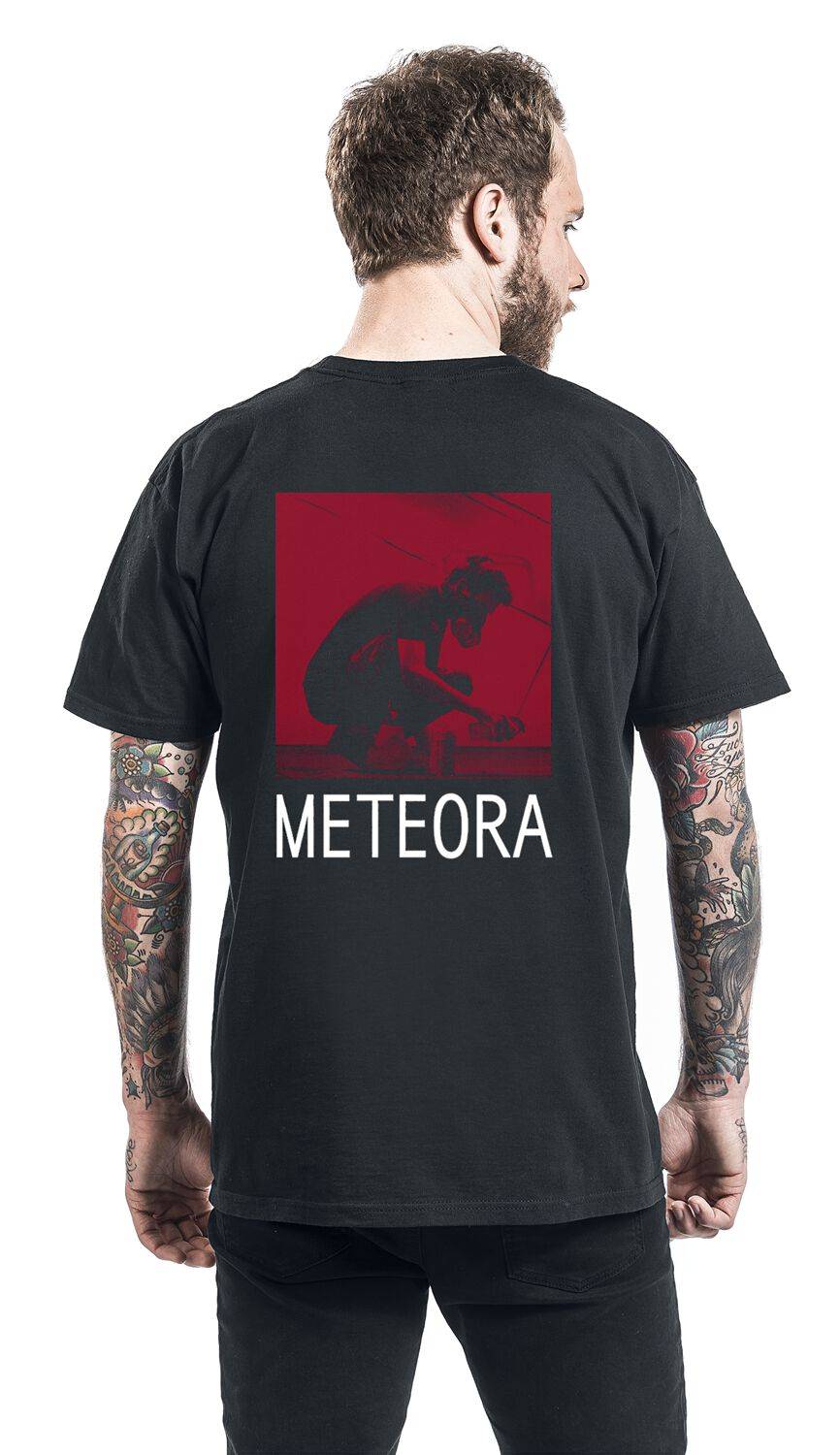 EMP "Meteora Red" T-Shirt Schwarz Von Linkin Park