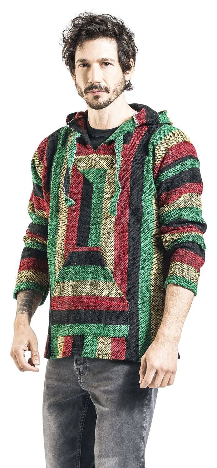 EMP "Mexican Hood" Kapuzenpullover Rasta Von Peyote