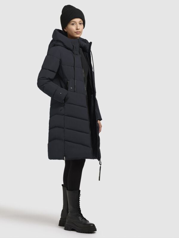 EMP "Mikia2" Wintermantel Navy Von Khujo