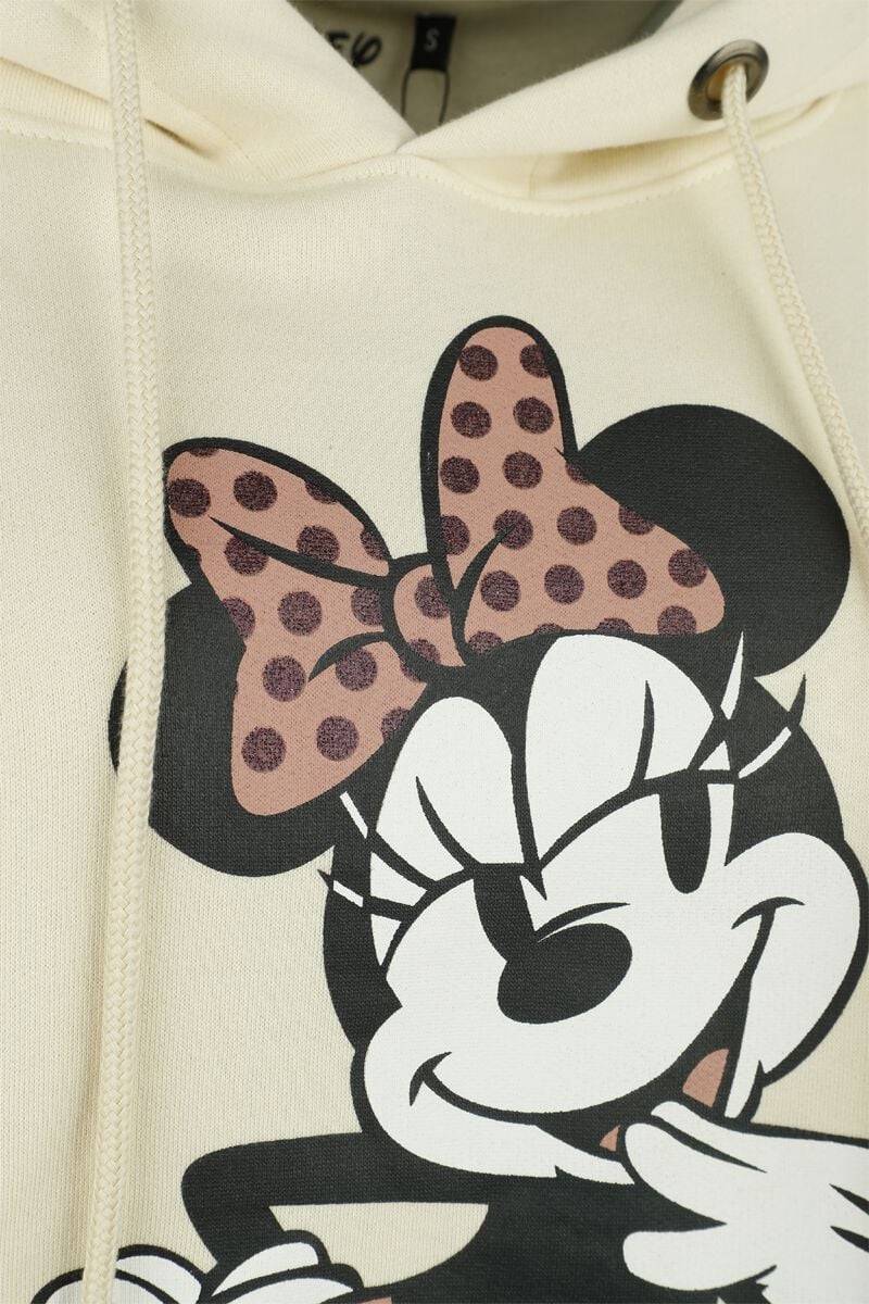 EMP "Minnie" Kapuzenpullover Beige Von Micky Maus