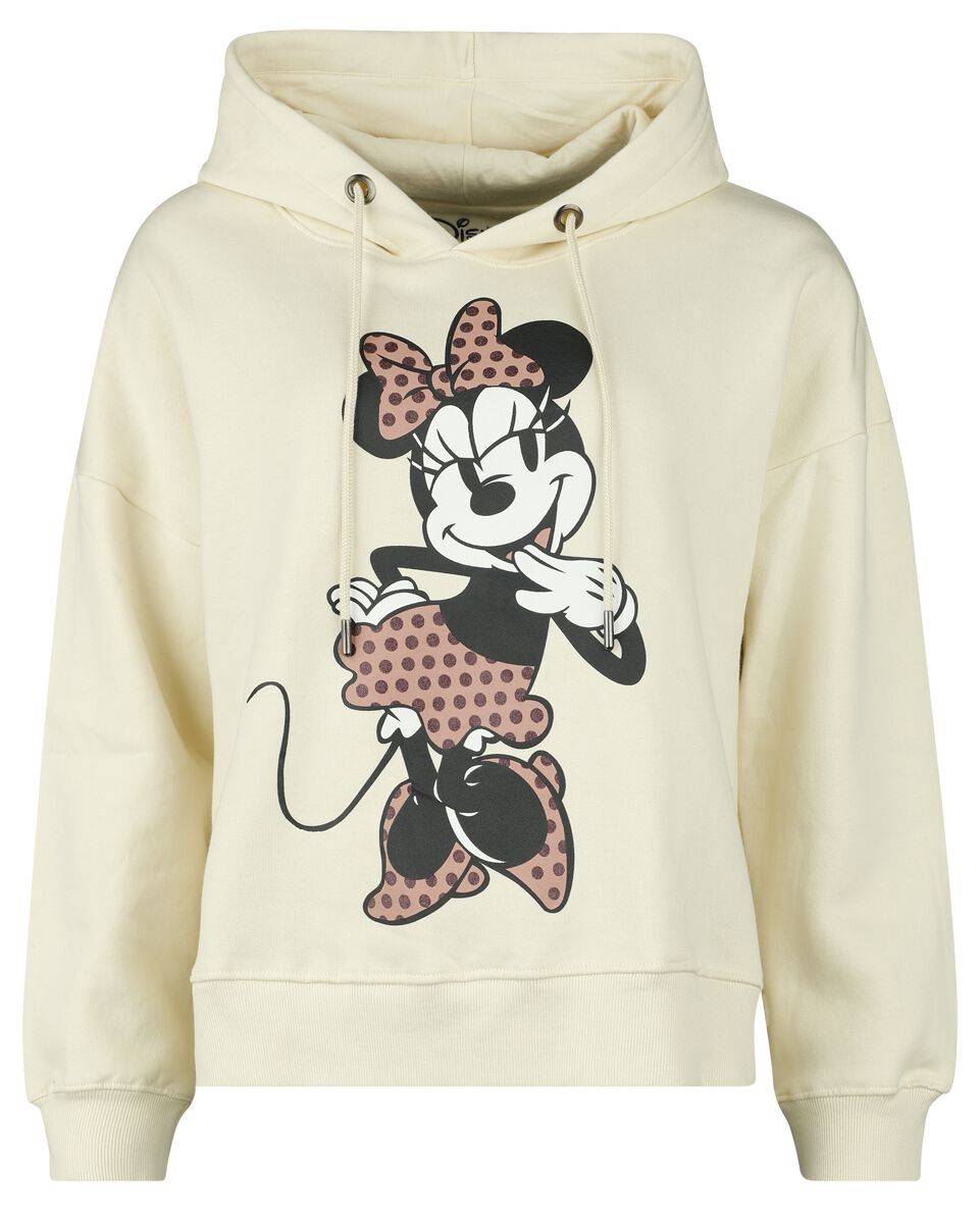 EMP "Minnie" Kapuzenpullover beige von Micky Maus